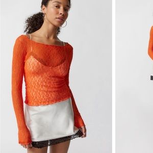 out from under lace long sleeve